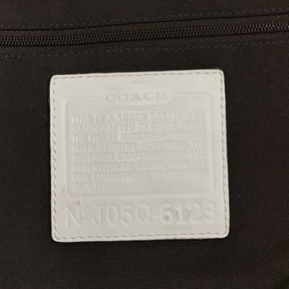 Coach poppy floral signature shoulder bag - Picture 5 of 12